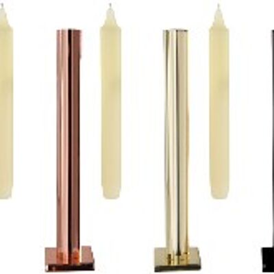 STILL BRILLANT candlestick Large model - Copper