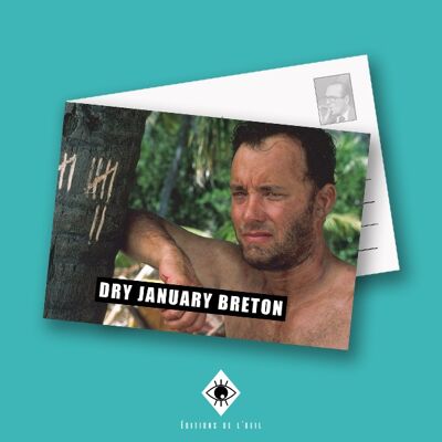 Carte postale - Dry january
