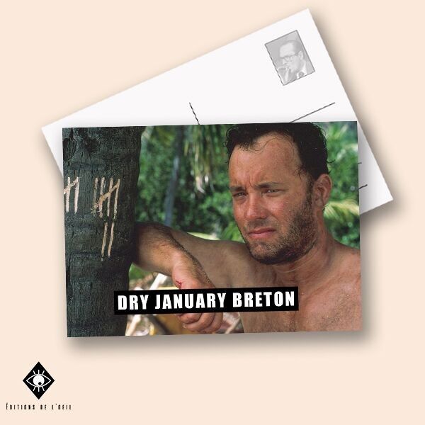 Postkarte - Trockener Januar