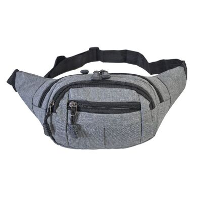 [ n181-3 ] grey unisex waistbag