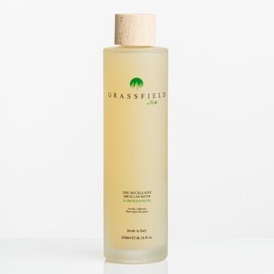 Cleansing micellar water with organic aloe vera and olive oil 200ml