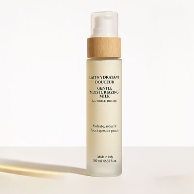 Latte idratante delicato all'aloe vera - Cura del corpo rigenerante e protettiva per tutta la famiglia 100 ml