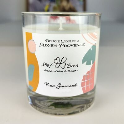 Gourmet scented candles: Petite Madeleine (50h)