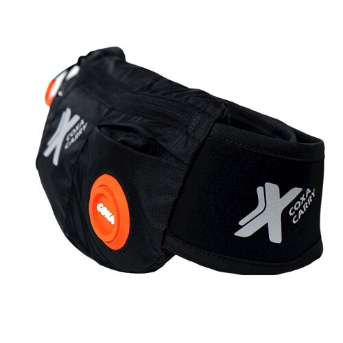 Coxa WM1 black waistbag with softflask included