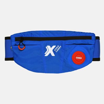 Coxa WM1 blue waistbag with softflask included