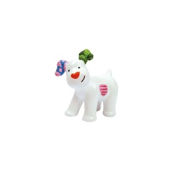 Les décorations pour gâteaux en résine Snowdog