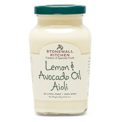 Lemon & Avocado Oil Aioli von Stonewall Kitchen