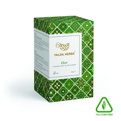 Tè Elixir -18 bustine di tè piramidali in PLA