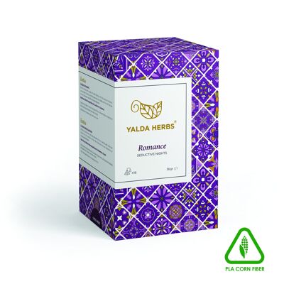 Té Romance -18 Bolsitas de Té Pirámide PLA