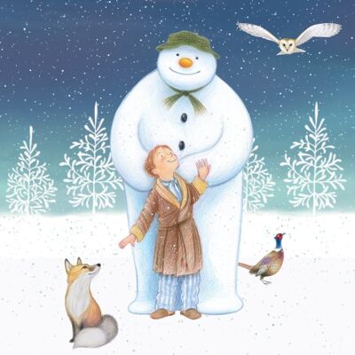 Servilletas para almuerzo The Snowman ™ Woodland Friends de 3 capas