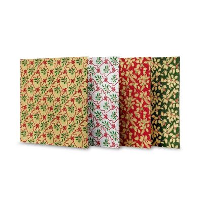 Unverpacktes Holly Print Square Boards Sortiment 10in