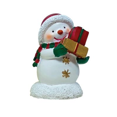 Sweet Snowman Resin Cake Toppers