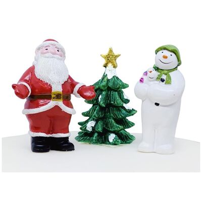 The Snowman™ and The Snowdog Luxury Cake Decoration Trio Set