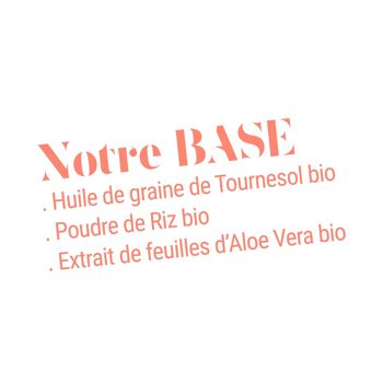 BASE Beauté Bio Exfoliant, gommage corporel aux grains de riz certifié COSMEBIO - Parfum fleuri poudré 3