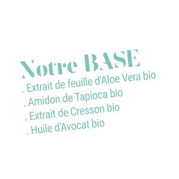 BASE Beauté Bio Masque visage oxygénant certifié COSMEBIO 3