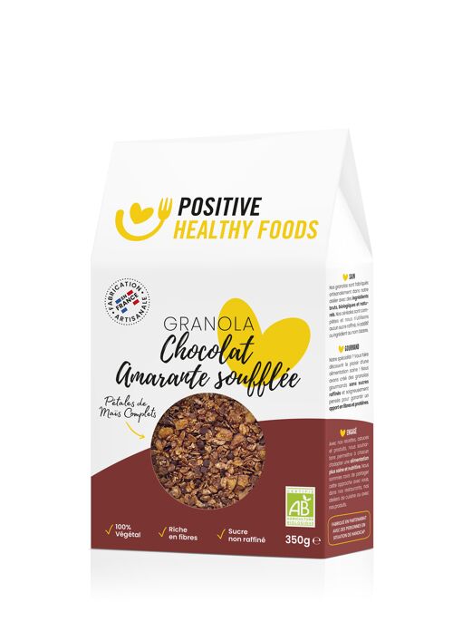 GRANOLA Chocolat Amarante Soufflée 350g