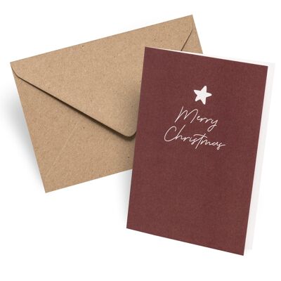 Merry Christmas A6 Gift Card