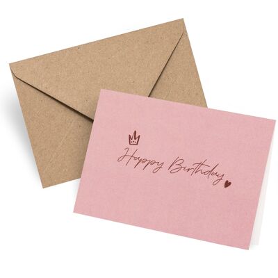 Happy Birthday A6 Gift Card