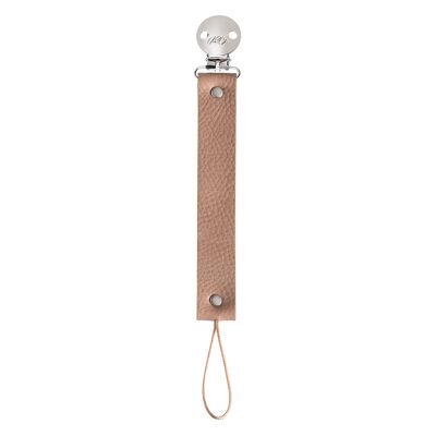 Corda Leather Dummy Clip with Silver Finish