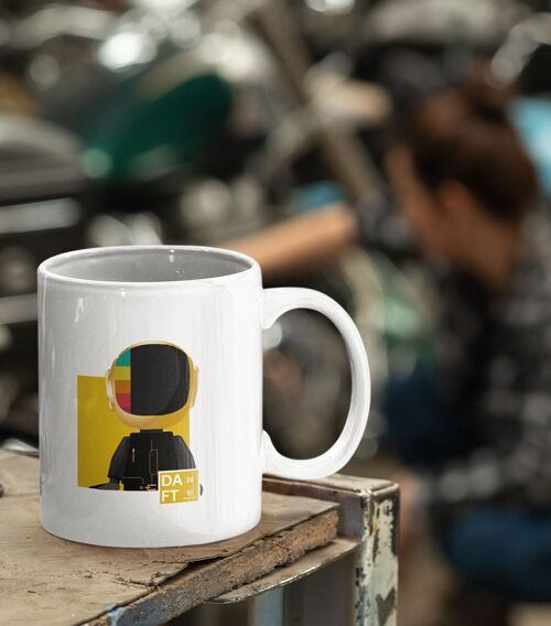 Mug Céramique Collection #28 - Daft Punk Gold