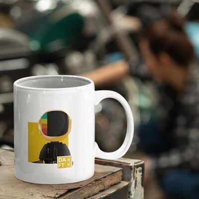 Ceramic Mug Collection # 28 - Daft Punk Gold