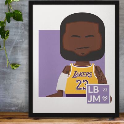 Affiche Collection #23 - Lebron