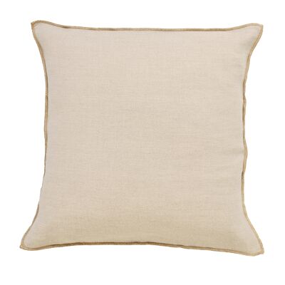 Natural cushion 45x45cm 100% washed linen APOTHECA
