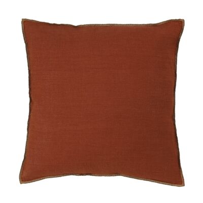 Cushion Tomette 45x45cm 100% washed linen APOTHECA