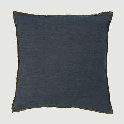 Gray cushion (Lou) 45x45cm 100% washed linen APOTHECA