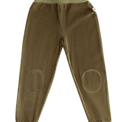 2157 OL | Children's Nicky trousers narrow waist - olive green