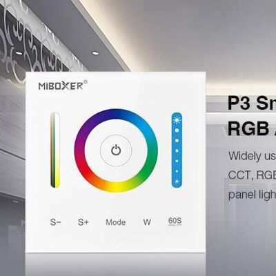 FluxTech - Controller Smart Panel (RGB, RGBW, RGB+CCT)
