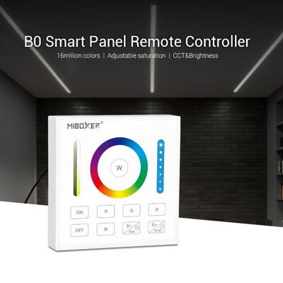 FluxTech - Battery Operated RGB+CCT Smart Panel Remote Controller