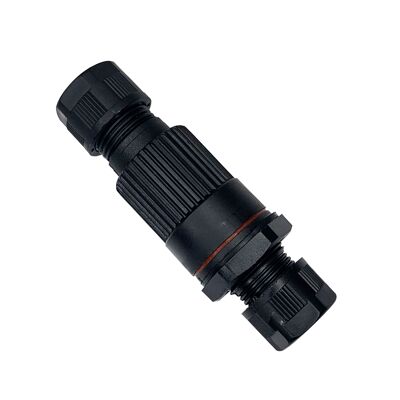 FluxTech - IP68 Waterproof Cable Connector 3 Pole Plug Butt-Type Socket