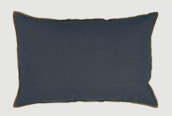 Coussin gris (Lou) 40x60cm 100% lin lavé APOTHECA