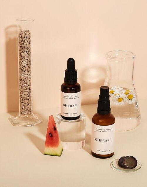 The Hydrating Serum & The Reset Facial Oil duo