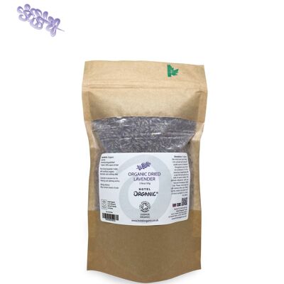 Certified Organic Dried Lavender 50g, Biodegradable Bag