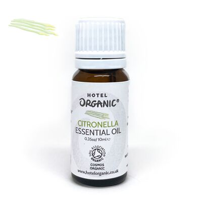 Certified Organic Citronella Essential Oil 10ml