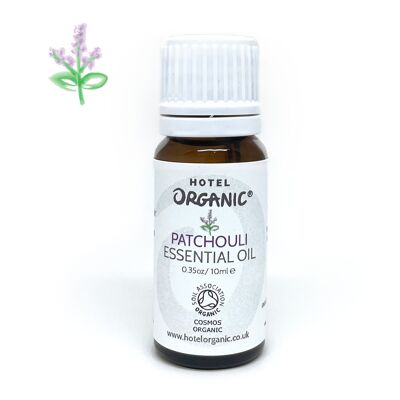 Certified Organic Patchouli Essential Oil 10ml