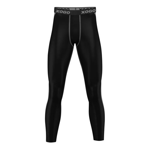 XOGO PERFORMANCE XP501 BASELAYERS LEGGINGS - Black/Grey