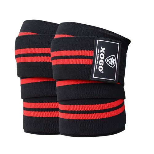 XOGO ULTRA KNEE WRAP - Black/Red