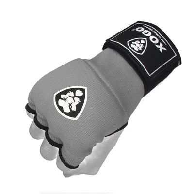 Xogo pro series inner boxing gloves-  black/grey