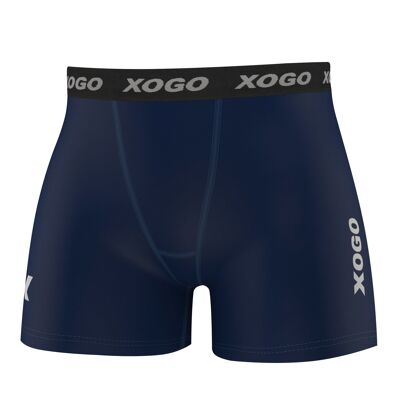 XOGO's COMPRESSION BOXER SHORT - Marineblau