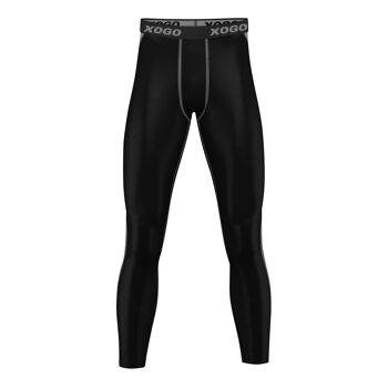 LEGGING BASELAYERS XOGO PERFORMANCE XP501 - Noir/Gris 1