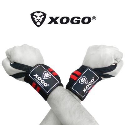 XOGO ULTRA WRIST WRAPS - Schwarz/Rot