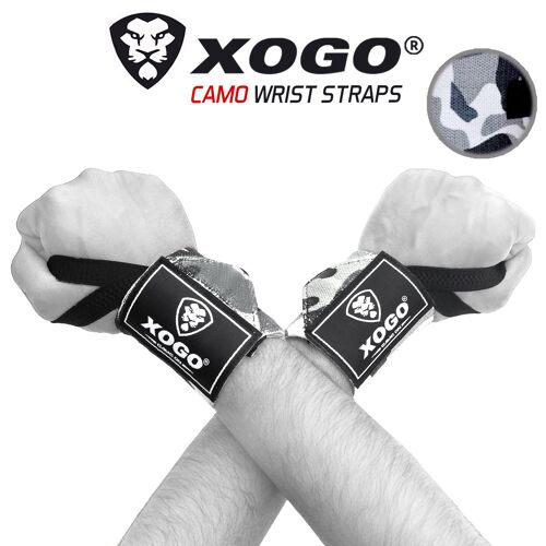 XOGO ULTRA WRIST WRAPS - Grey Camo