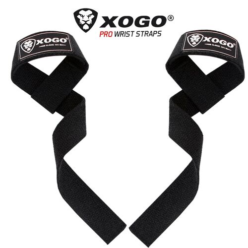 XOGO PRO Series WRIST STRAPS - Black