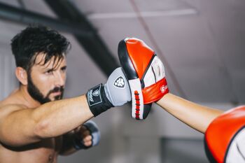 GANTS DE BOXE INTÉRIEUR XOGO PRO SERIES - Noir/Jaune 5