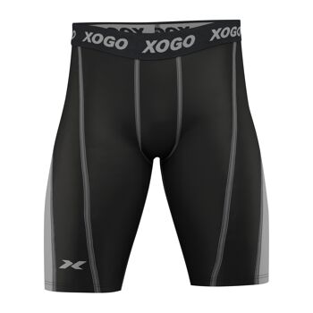 SHORT DE COMPRESSION ESSENTIEL XOGO - Gris 2