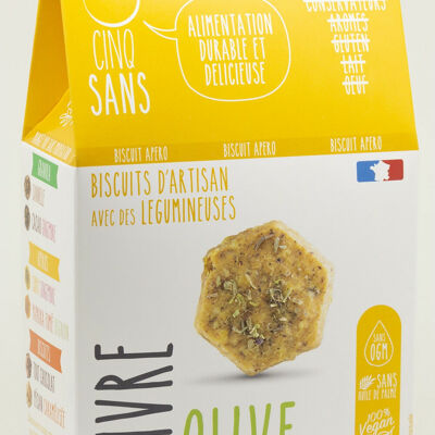 Biscuit apéro olives poivre 100g
