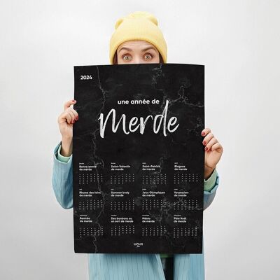 🇫🇷 Scheißkalender 2024 (FR-Version)